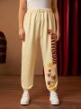 HARRY POTTER X SHEIN Plus Letter Graphic Sweatpants