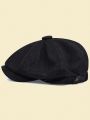 1pc Women's Newsboy Cap Painter Hat Literary Beret