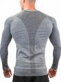 Men's Raglan Long Sleeve Sports T-Shirt