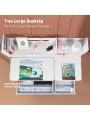 Adjustable Kids Desk with Hutch and Drawers, 40
