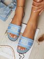 Vegan Leather Square Toe Flat Sandals