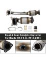 Front & Rear Catalytic Converter Fit For Honda CR-V 2.4L 2010-2011