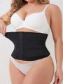 Plus Size Women'S Buckle Closure Waist Trainer Belt