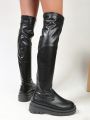 Women's Fashionable Over-the-knee Boots, Autumn-winter