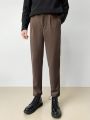 Manfinity Mode Men Slant Pocket Suit Pants