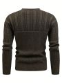 Men's Button-front Cardigan