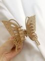 1pc New Large Butterfly Claw Clip