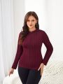 Yoga Basic Women'S Plus Size Seamless Zip Up Slim Fit Sports Jacket