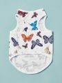 PETSIN Petsin Colorful Butterfly & White Pet Vest For Both Cats And Dogs, 1pc