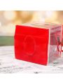 Christmas Gift Pet Christmas Eve Apple Box Red Transparent Ping An Fruit Packaging Box Candy Portable 2pcs