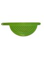 Handy Housewares Hand Held Plastic Pot Drainer Pasta Noodle Veggie Strainer with Handle - Fits up to 9