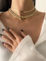 3pcs Minimalist Chain Necklace