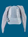 1pc Rabbit Ear Long Denim Baseball Cap Washed Graffiti Millennium Style Sweet And Spicy Street Trend Dance Hip Hop Hat