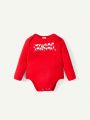 Cozy Cub Baby Boy 3pcs Christmas Print Gift Box Bodysuit