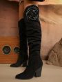 Styleloop Women Knee-High Boots