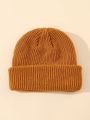 Men's Simple Knitted Flat Cap
