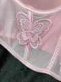 Women'S Butterfly Patchwork Bra (With Underwire) - 1pc