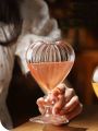 Heart-shaped Glass Cup With Straw For Women, Ins Style Suitable For Yogurt Drinks, Juice, Cocktails In Summer