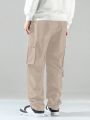 Manfinity EMRG Men's Plus Size Loose-Fit Pocketed Utility Pants