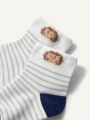 Cozy Cub 4 Pairs/set Baby Hedgehog Cartoon Socks