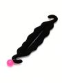 1pc Women's Fashionable Pearl Decor Twisted Hair Clip For Creating Bun Hairstyle