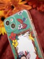 Frida Kahlo X SHEIN Flower Print Phone Case