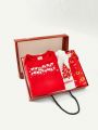 Cozy Cub Baby Boy 3pcs Christmas Print Gift Box Bodysuit