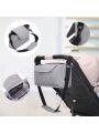 Baby Stroller Storage Bag; Multifunctional Large Capacity Children's Stroller Hanging Bag; Single-shoulder Mommy Bag Baby Stroller Bags