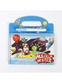 5pcs/this Space Pattern Student Educational Water Painting Book With Repeated Graffiti Clear Water Hand Painting Book