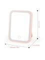 Battery Powered Pink Selfie Mirror With Beauty Function