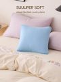 LongNap™ 1pc Supersoft Zigzag Microfiber Quilted Cushion Cover, Throw Pillowcase Without Filler, Sofa Cushion Cover, Cloud-Like Feel Room Decor