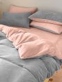 Plain Plush Duvet Cover