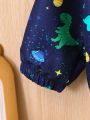 Baby Boys' Dinosaur Windproof Jacket With Sun Protection