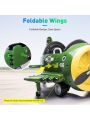12-Volt Kids Electric Ride on Car Toy Airplane with Remote Control & USB