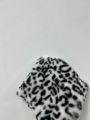Women'S Plus Size Leopard Print Front Open Jacket