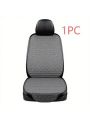 Car Seat Cover Flax Seat Protect Cushion Automobile Backrest Cushion Pad Covers Mat Four Seasons Universal for all seasons