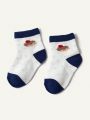 Cozy Cub 4 Pairs/set Baby Hedgehog Cartoon Socks