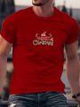 Men'S Christmas Printed T-Shirt
