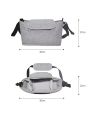 Baby Stroller Storage Bag; Multifunctional Large Capacity Children's Stroller Hanging Bag; Single-shoulder Mommy Bag Baby Stroller Bags