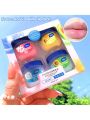 Lip Balm Kit, 4pcs Moisturizing Anti-cracking Lip Care For Women & Men