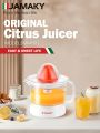 Original Citrus Juicer Orange Juice Machine 500Ml Capacity 25W Power Push Start for Family Breakfast Office Dormitory Red