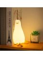 Cute Silicone Duck Night Light, Dimmable Touch Control Rechargeable Beside Nursery Lamp, Squishy Kawaii Stuff Desk Room Decor, Nightlight for Breastfeeding, Toddler, Baby, Kids, Girls Gifts.