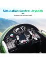 12-Volt Kids Electric Ride on Car Toy Airplane with Remote Control & USB