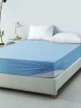 Blue Waterproof Mattress Protector