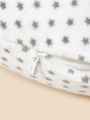 1pcs Gray Star Shaped Maternity Nursing Pillow With 1pcs Small Pillow