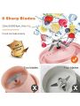 Personal Portable Blender,Mini Juice Blender, USB Rechargeable Small Size Blender For Smoothies And Shakes,Mini Juicer Cup Travel 380ml, Juice, Milk,5Colors Available