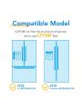 Refrigerator Air Filter AF004 Replacement for LG LT120F, Kenmore Elite 469918, 9918, ADQ73214402, ADQ73214404, ADQ73334008, 3PACK