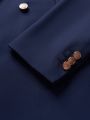 SHEIN Men 1pc Double Breasted Blazer
