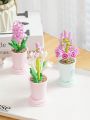 1set teenagers Flower Shaped Building Block Toy