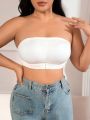 Plus Size Push-up Strapless Bra